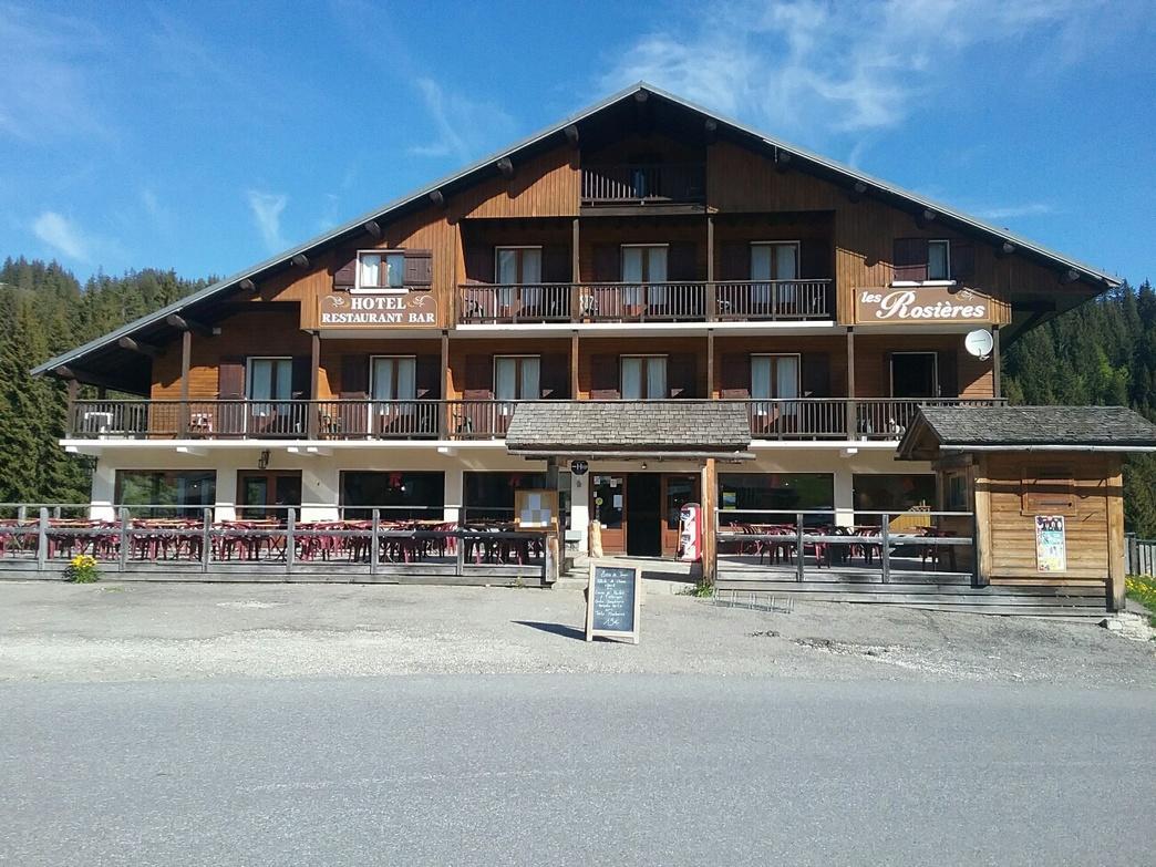 Hotel Restaurant Les Rosieres Manigod Kültér fotó